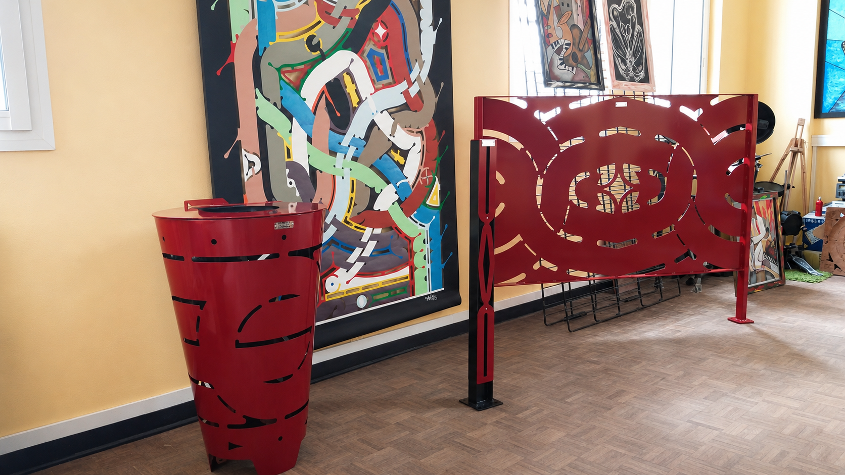 L’Art Tembé s’invite sur le mobilier urbain